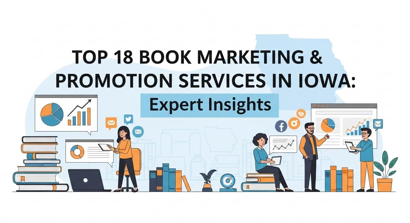 Top 18 Book Marketing & Promotion Services in Iowa: Expert Insights