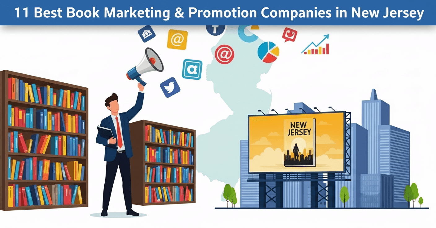 11 Best Book Marketing & Promotion Companies in New Jersey (2025 Edition)